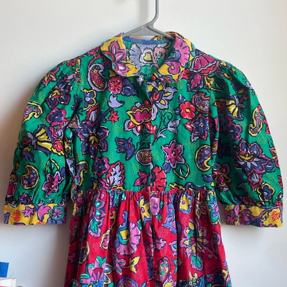 VTG patterned dress - Picture 1 of 6